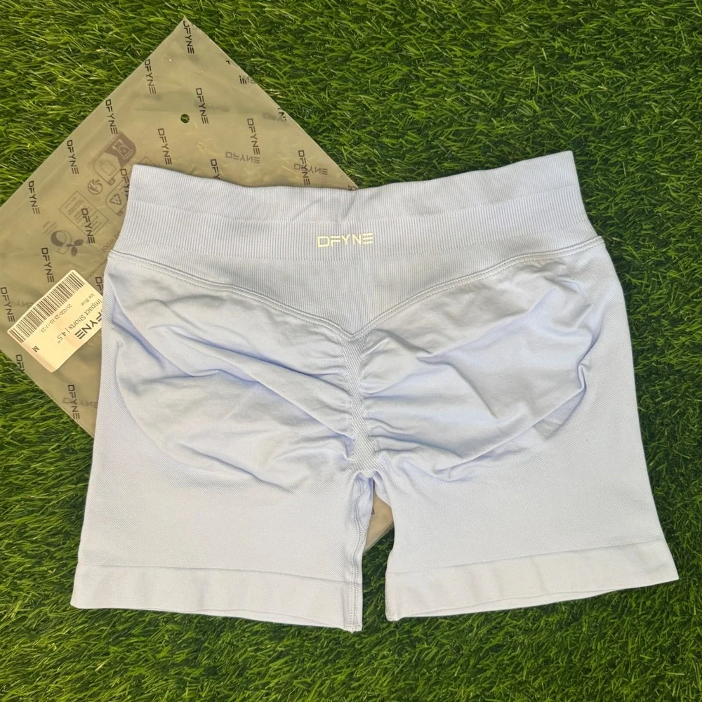 Dfyne impact shorts 4.5" ice blue medium - Picture 1 of 5